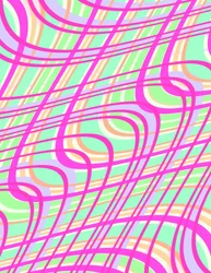 Swirly Check, 2011 (cyfrowy)
