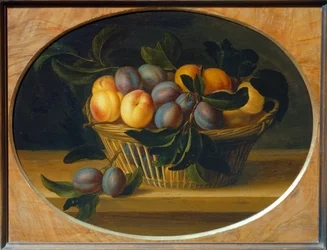 Nature Morte: Brzoskwinie i śliwki - Martwa natura: Brzoskwinie i śliwki ...