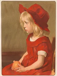 Dziewczynka z pomarańczą, 1899.