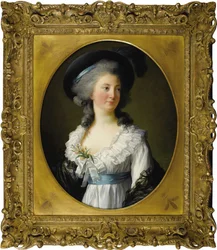 Portret Madame de Moreton hrabiny Chabrillan, 1782.