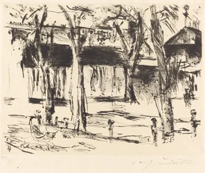 Tiergarten Court ze stacją Drzewa, 19201921.