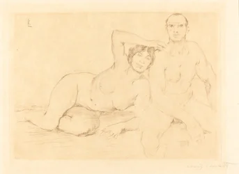 Dwie osoby, dwa akty, 1908.