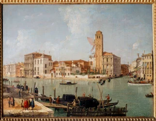 Canal Grande w Wenecji Obraz Luca Carnevaris (1663-1730) XVIII w. Reims, Muzeum Sztuk Pięknych