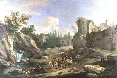Podróżnicy w Campagna