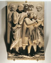 Laudate Eum en choro (Psalm 150, Laudate Dominum), panel ze śpiewającymi dziećmi