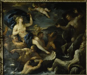 Acis i Galatea (olej na płótnie)