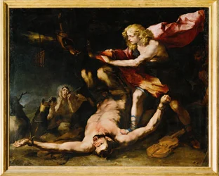 Apollo i Marsyas (obraz na płótnie)