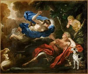 Diana i Endymion (obraz na płótnie)