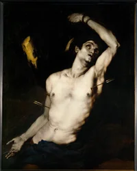 Święty Sebastian (obraz na płótnie)