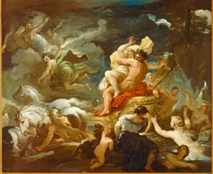 Gwałt na Prozerpinie przez Hadesa. Proserpina jest córką Zeusa i Demeter, jako żona Hadesa panuje nad ...