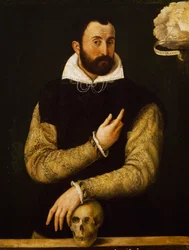 Portret Girolamo Rossi (olej na płótnie)
