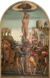 Męczeństwo św. Sebastiana, ok. 1498.