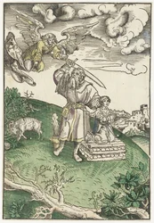 Abraham składa w ofierze swojego syna Izaaka