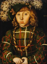 Portret Johanna Friedricha, późniejszego elektora wielkodusznego saskiego, 1509