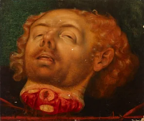 Głowa Holofernesa lub Jan Chrzciciel (fragment)