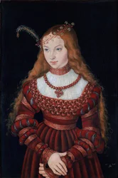 Portret księżniczki Sibylle z Cleve