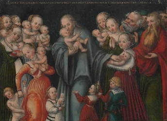 Chrystus błogosławiący dzieci, ca. 1545-50.