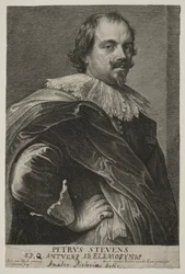 Portret Petera Stevensa.