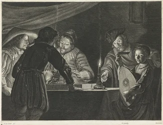 Tric-trac Players przy świecach