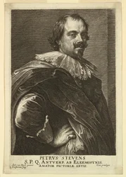 Portret Petera Stevensa z Ikon Książąt Men