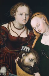 Judyta z głową Holofernesa – Lucas Cranach Starszy (1472-1553)