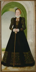 Anna z Danii (olej na płótnie)