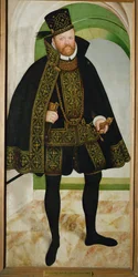 August Saski (olej na płótnie)