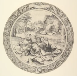 Chrystus na Górze Oliwnej, z Męki Pańskiej, 1509.