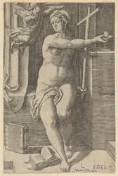 Wiara z cyklu Siedem cnót, 1530.