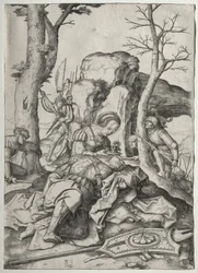 Samson i Dalila, c. 1507.