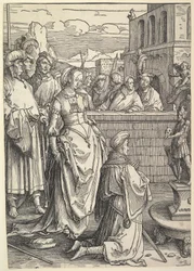 Salomon oddający cześć bożkowi, ca. 1514.