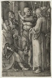 Pasja: Chrystus przed Najwyższym Kapłanem, 1521.
