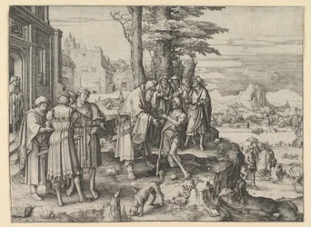 Powrót syna marnotrawnego, ca. 1510.
