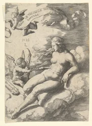 Wenus i Kupidyn, 1528.