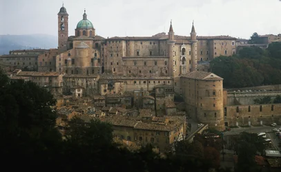 Widok pałacu książęcego Urbino
