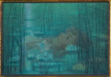 Ofelia - Aktorka Suzanne Reichenberg w Hamlecie Aleksandra Dumasa