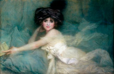 Portret Mademoiselle Carlier lub Dama w turbanie