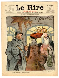 Okładka „Le Rire rouge”, Satyryczna w kolorach