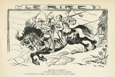 Ilustracja w Le Rire
