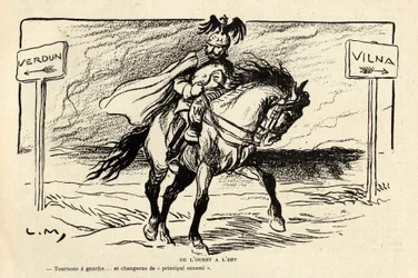 Le Rire rouge, satyryczne czarno-białe