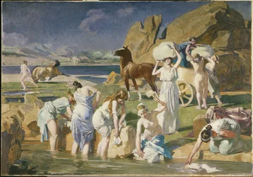 Nausicaa, 1915 (olej na płótnie)