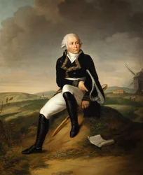 Portret Francois Christophe Kellerman 1735-1820 (olej na płótnie)