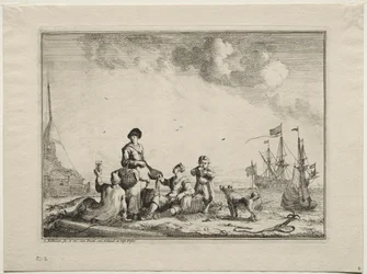 Sprzedawca ryb, 1701.