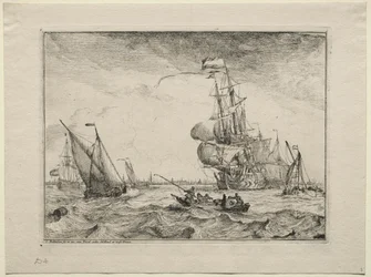Statki pod pełnymi żaglami, 1701.