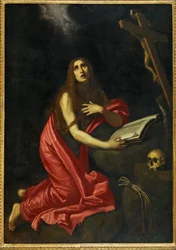 Święta Maria Magdalena pokutująca (obraz na płótnie)