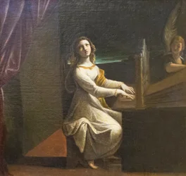 Św. Cecylia, ok. 1607 r. (olej na płótnie)