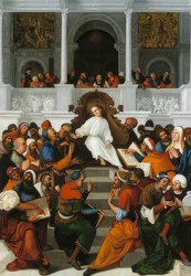 Dwunastoletni Jezus nauczający w świątyni. 1524