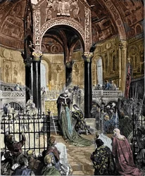 Ślub Henryka VI z księżniczką Normandii Konstancją z Hauteville (nza d