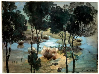 Krajobraz, 1900.