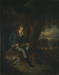 Portret hrabiego Nikity Pietrowicza Panina 1770-1837 w stroju myśliwskim